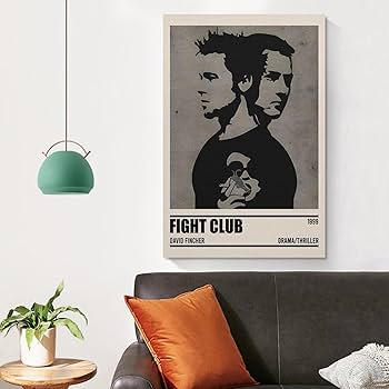 Amazon.co.jp: ファイト・クラブ 映画のポスター Fight Club
